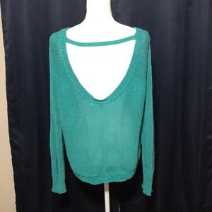 Cute lightweight high-low sweater